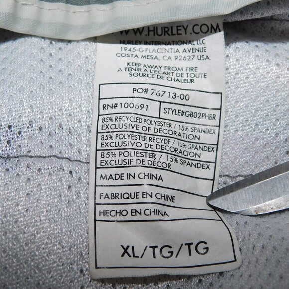 Hurley Womens XL Gray Purple Blue Pink Running Board Activewear Shorts - Picture 2 of 7